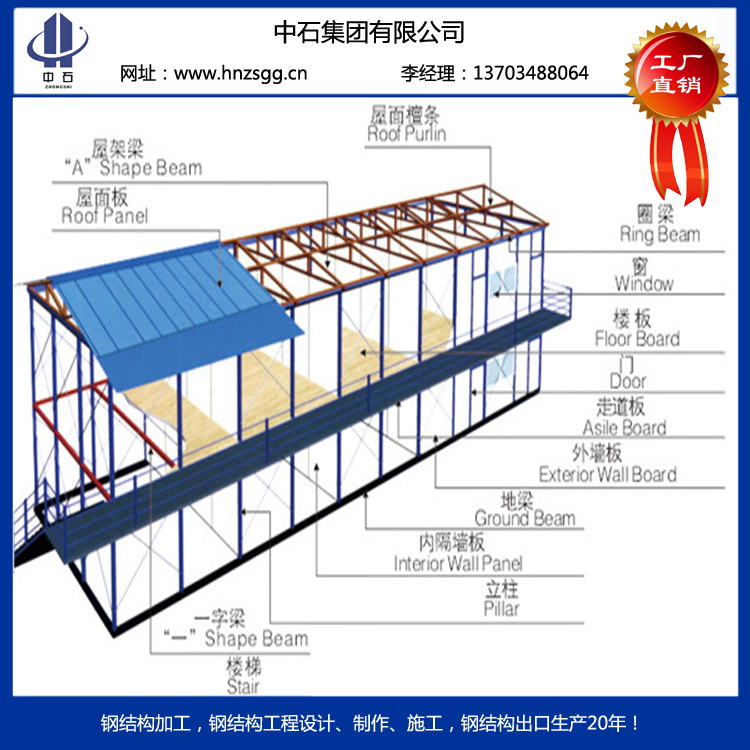 鋼結(jié)構(gòu)丨出口鋼結(jié)構(gòu)丨中石集團(tuán)丨活動(dòng)板房設(shè)計(jì)